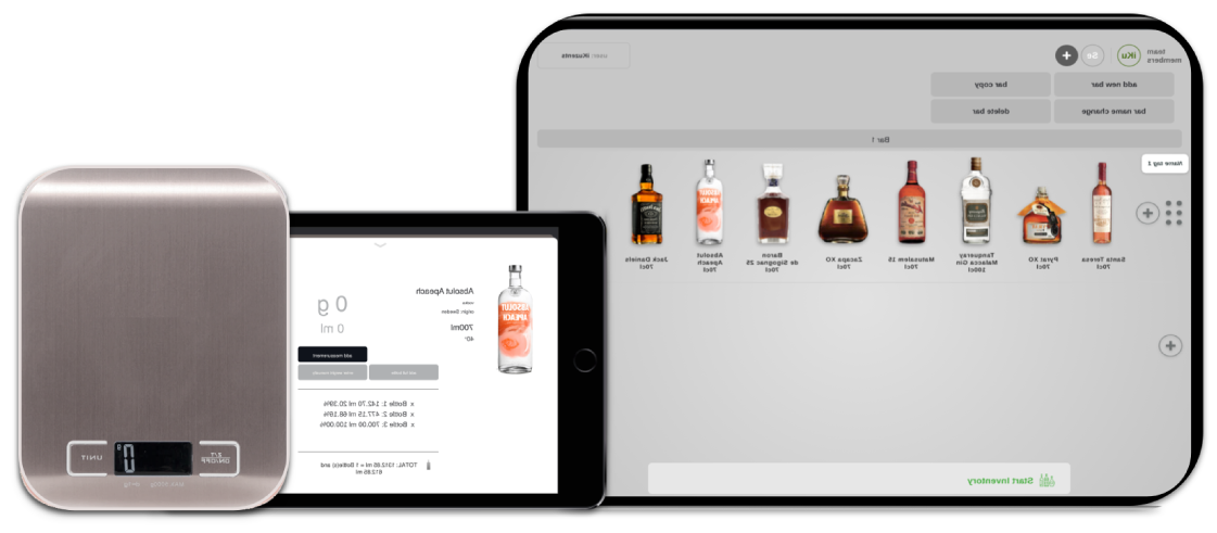 Swift Inventory on iPad and a Bluetooth scale